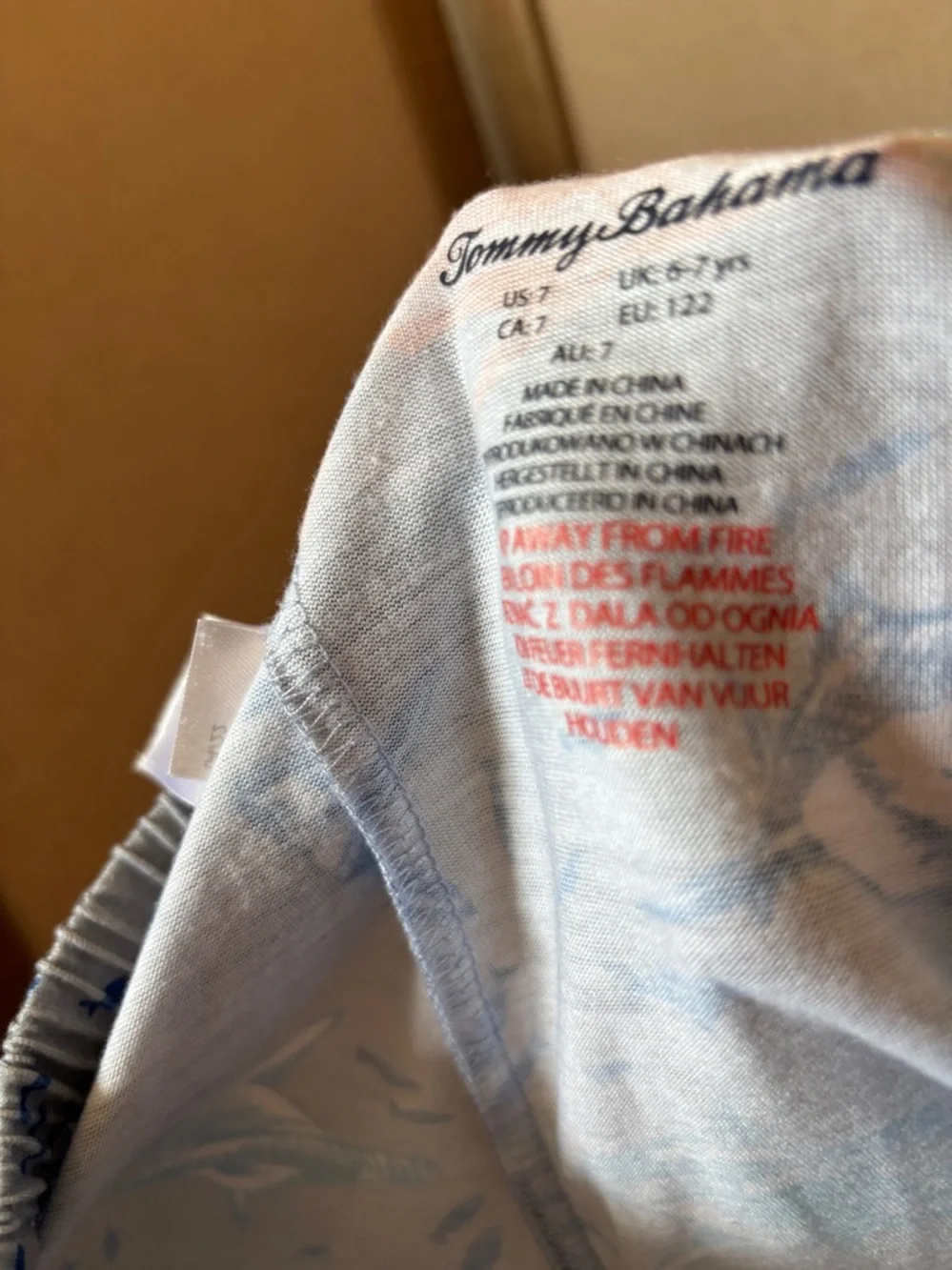 Tommy Bahama soft gray